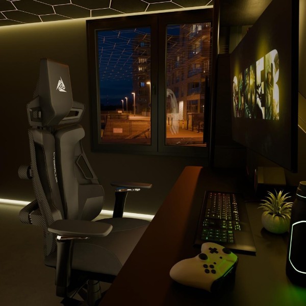 Фото - Кресло для геймеров Cyberlux V10 Black (GM-V10 PB)